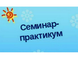 Семинар - практикум Семинар - практикум.